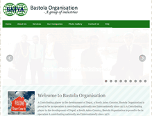 Tablet Screenshot of bastola.org